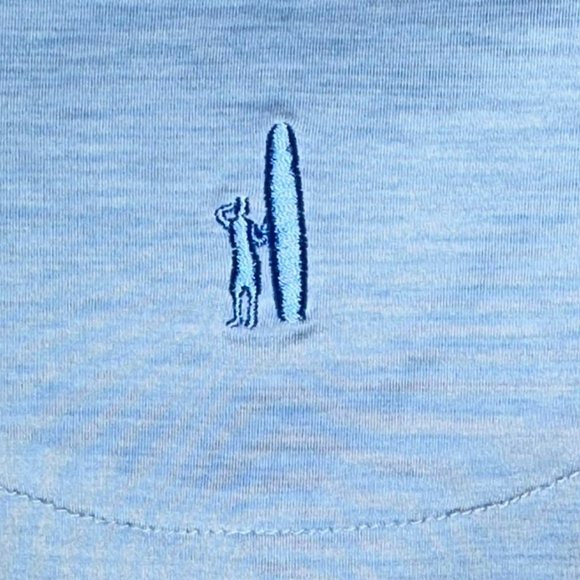 Men's Johnnie-O Featherweight Huron Super Soft Gulf Blue Size XXL - Picture 4 of 8